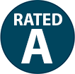 Icon of our A- rating with the Better Business Bureau.